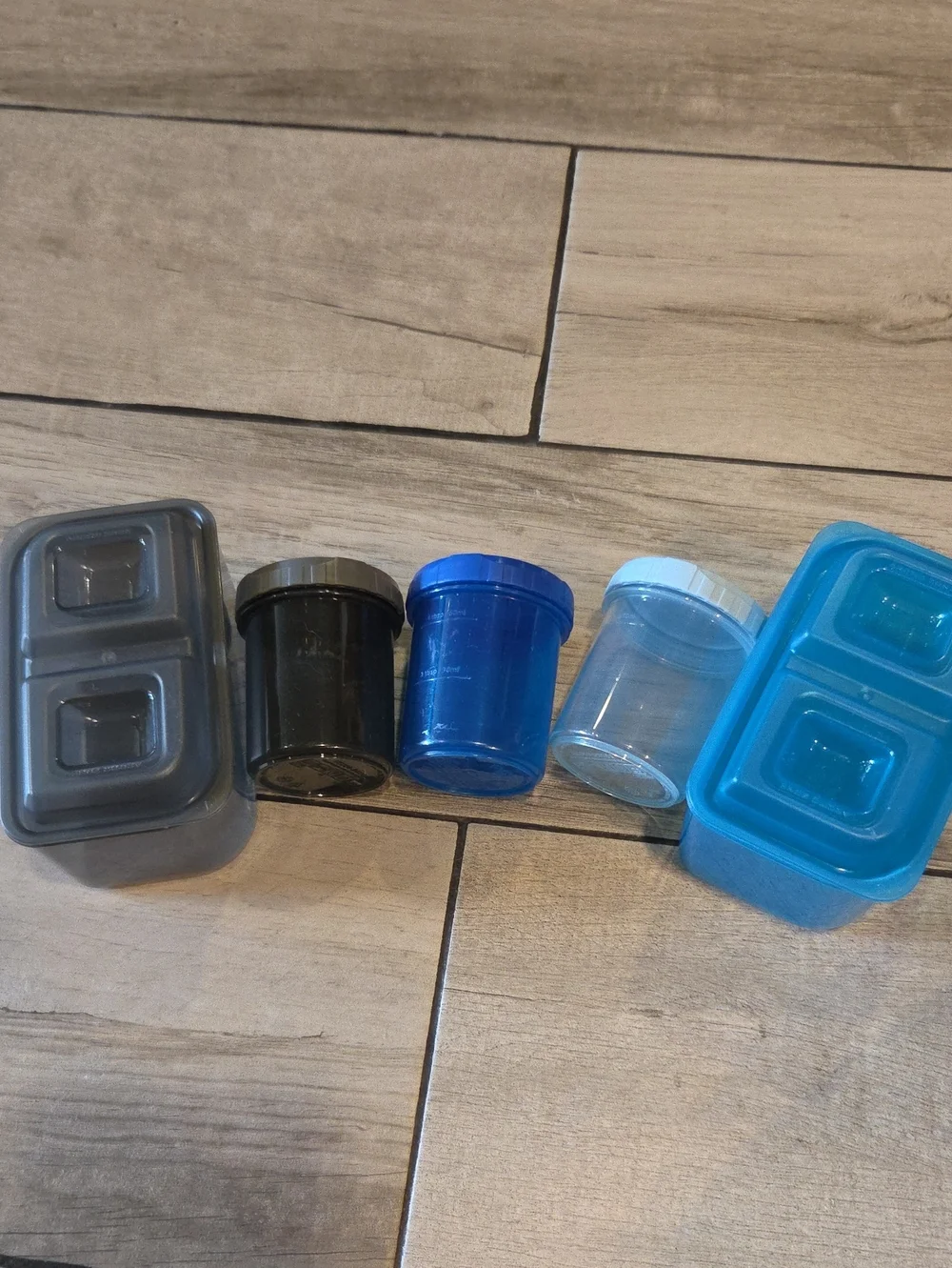 Plastic Storage Jar & Container Set - Assorted